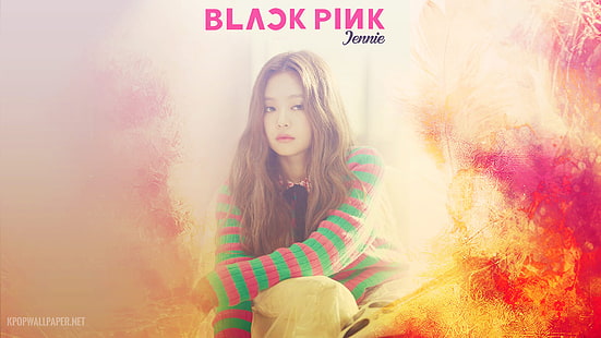 blackpink-Jennie-настольные обои, HD обои HD wallpaper