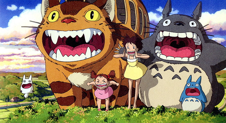 My Neighbor Totoro, anime, HD wallpaper