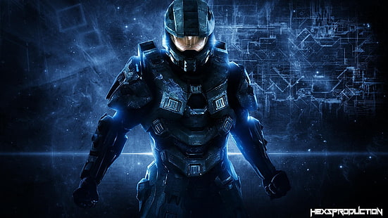 Halo-Grafik, Halo, Halo 4, Master Chief, Spartaner, Videospiele, HD-Hintergrundbild HD wallpaper