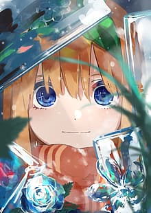  Nakano Ichika, 5-toubun no Hanayome, anime girls, HD wallpaper HD wallpaper