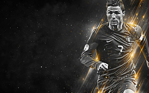 Cristiano Ronaldo, Real Madrid, Fußballspieler, Cristiano Ronaldo, Real Madrid, Fußballspieler, HD-Hintergrundbild HD wallpaper