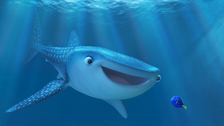Screenshot Finding Dory movie, Finding Dory, Pixar Animation Studios, Disney Pixar, film, film animasi, Wallpaper HD
