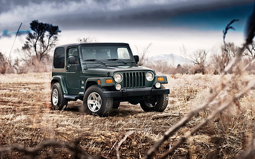 Maschine, Hintergrund, Jeep Wrangler Sahara, HD-Hintergrundbild HD wallpaper