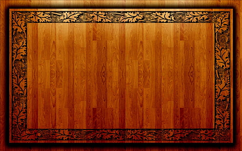 plateau rectangulaire en bois brun, surface, bois, modèle, texture, fond, Fond d'écran HD HD wallpaper