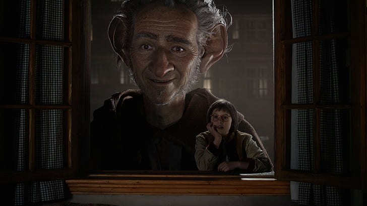 The BFG, Giant, Sophie, Ruby Barnhill, best movies 2016, HD wallpaper