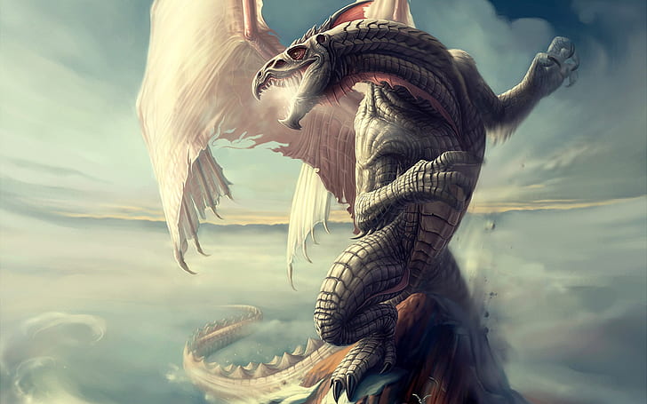 Epic Dragon, HD wallpaper