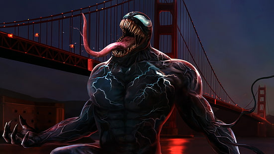 Quadrinhos, Venom, Marvel Comics, HD papel de parede HD wallpaper