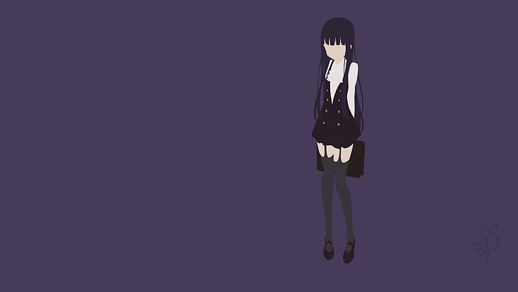 Shirakiin Ririchiyo, gadis anime, Inu x Boku SS, Wallpaper HD
