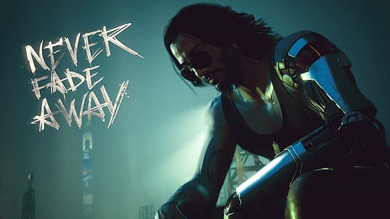 Cyberpunk 2077, Johnny Silverhand, Keanu Reeves, ตัวละครในวิดีโอเกม, วิดีโอเกม, วอลล์เปเปอร์ HD HD wallpaper