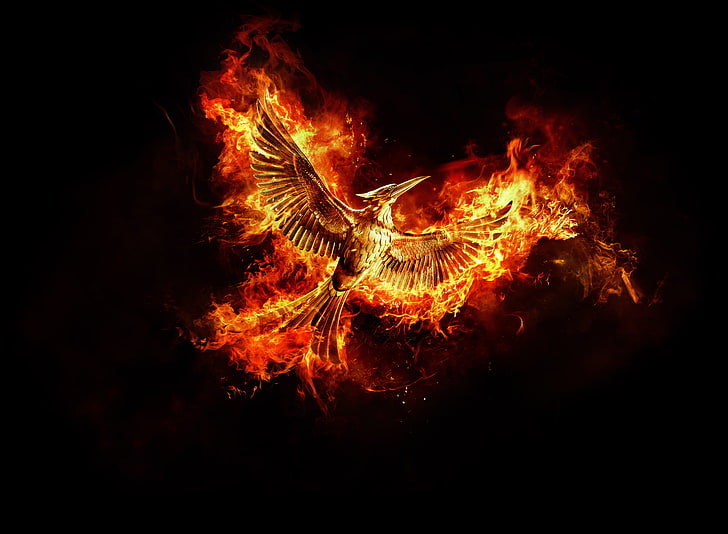 The Hunger Games logo、Fire、Games、The、Wallpaper、Alma、Bird、Year、Cressida、Jennifer Lawrence、Movie、Josh Hutcherson、Part 2、Katniss、Everdeen、Hunger、President、Julianne Moore、Natalie Dormer、Elizabeth Banks、Full1、 HDデスクトップの壁紙