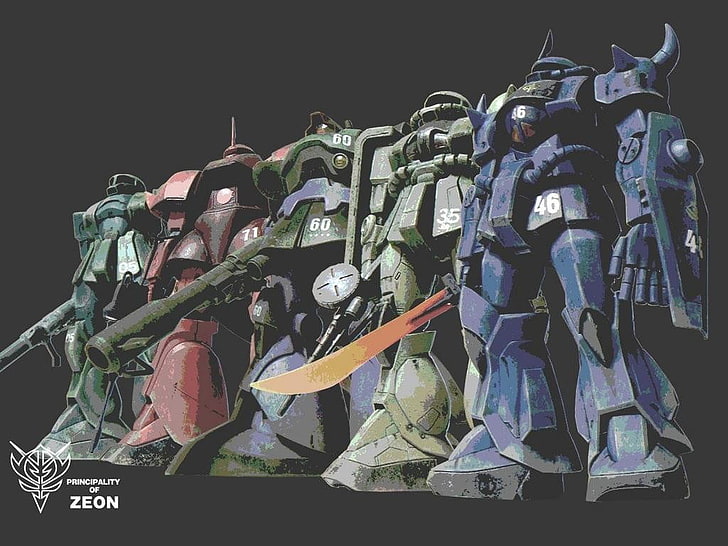 anime, Mobile Suit Gundam, HD papel de parede