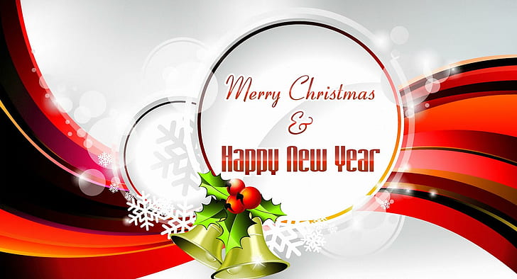メリークリスマス＆新年2014、クリスマス、2014、新年、新年2014、 HDデスクトップの壁紙