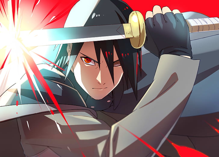 Anime, Boruto, Sasuke Uchiha, HD-Hintergrundbild