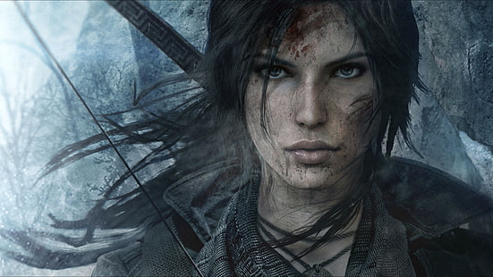 Croft, Lara, Action, RISE, Krieger, Fantasy, RAIDER, TOMB, Abenteuer, HD-Hintergrundbild HD wallpaper