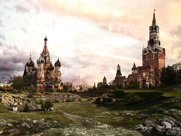Ryssland, apokalyptiskt, HD tapet