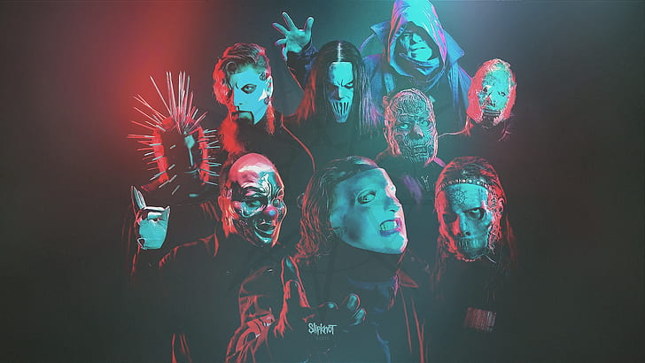 Slipknot, WANYK, 우리는 당신의 친절한 것이 아닙니다, 2019, HD 배경 화면