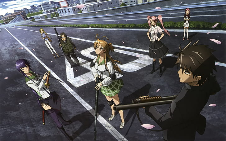 Anime, Highschool Of The Dead, Shizuka Marikawa, HD wallpaper |  Wallpaperbetter