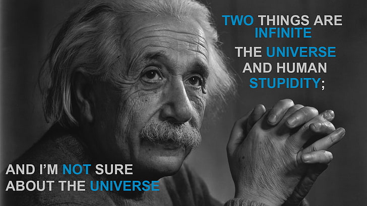 アルバート・アインシュタイン、 HDデスクトップの壁紙