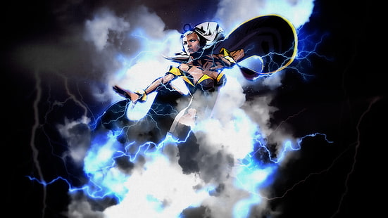 Held, Comics, Artwork, X-Men, Storm (Charakter), Marvel vs. Capcom 3: Das Schicksal zweier Welten, Marvel Vs.Capcom, HD-Hintergrundbild HD wallpaper