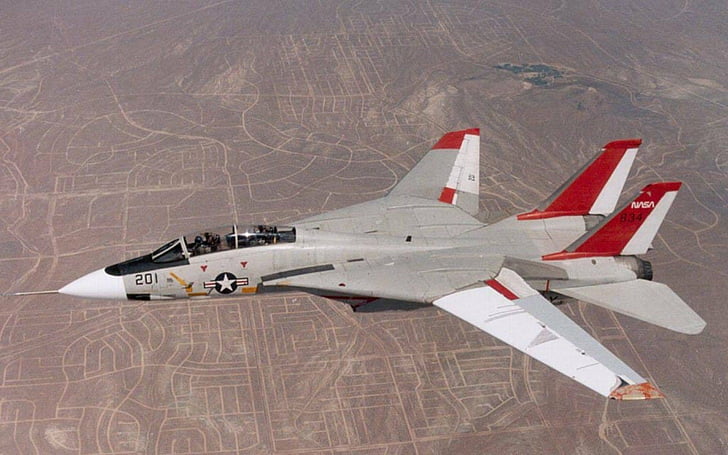 Jet Fighters, Grumman F-14 Tomcat, Самолет, HD тапет