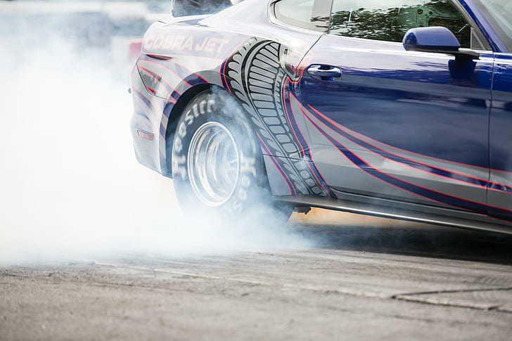 포드 머스탱 GT 킹 에디션, 2016 코브라 제트 머스탱 드래그, 자동차, HD 배경 화면