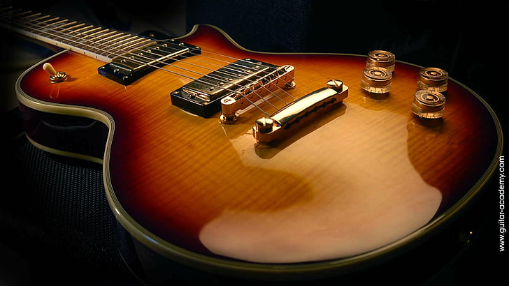 Gibson, guitarras, les, Paul, Fondo de pantalla HD