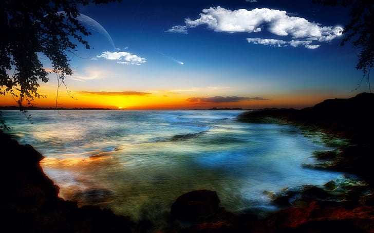 Atmen Sie ein, Natur, Strand, Wolken, Natur und Landschaften, HD-Hintergrundbild