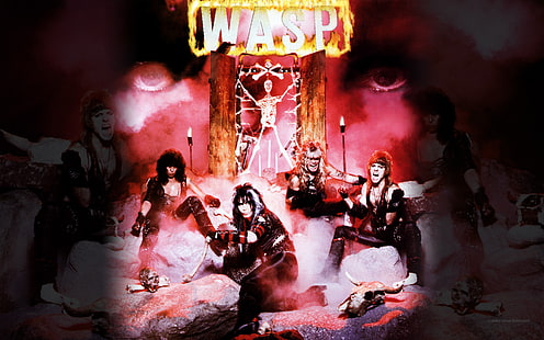 Muzyka, W.A.S.P., Okładka albumu, Hard Rock, Heavy Metal, Metal, Tapety HD HD wallpaper