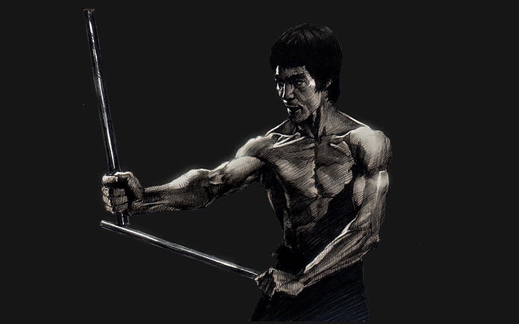 Bruce Lee, sport, sztuki walki, Bruce Lee, Tapety HD