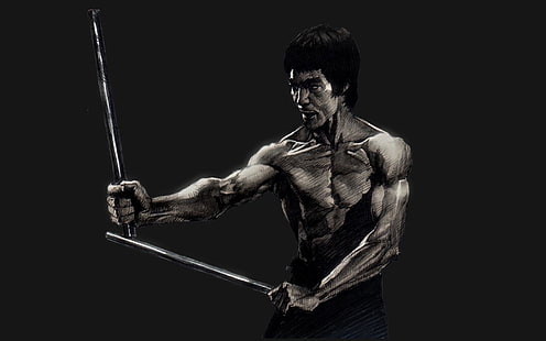 Bruce Lee, Sport, Kampsport, Bruce Lee, HD tapet HD wallpaper