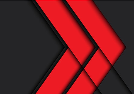  line, red, arrow, design, material, HD wallpaper HD wallpaper