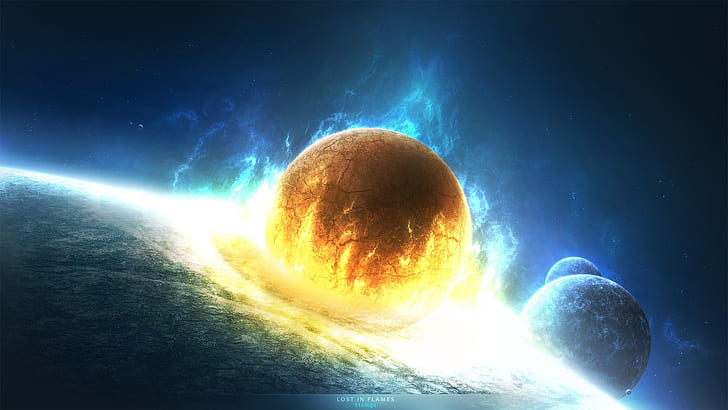 Disaster doomsday planet collision, Disaster, Doomsday, Planet, Collision, HD wallpaper