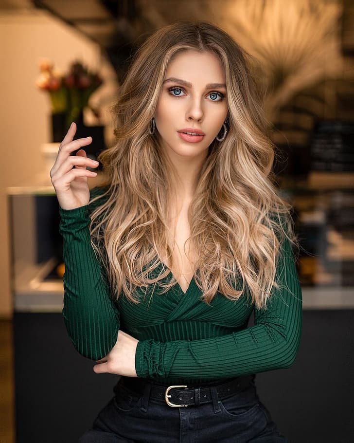 Alexa Breit, model, women, HD wallpaper