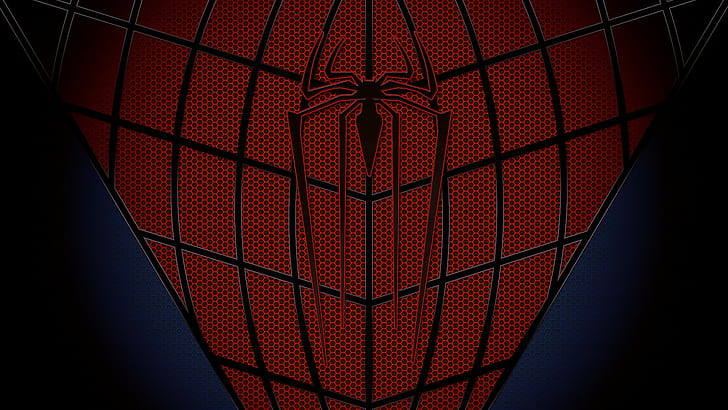 Spider-Man Marvel Logo Red HD, карикатура / комикс, червено, човек, чудо, паяк, лого, HD тапет