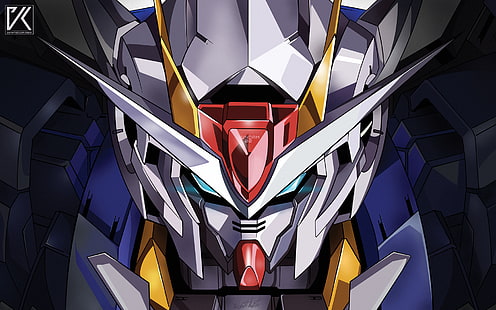 Gundam, Gundam 00 exia, Mobile Suit Gundam, Mobile Suit Gundam 00, หุ่นยนต์, อนิเมะ, วอลล์เปเปอร์ HD HD wallpaper