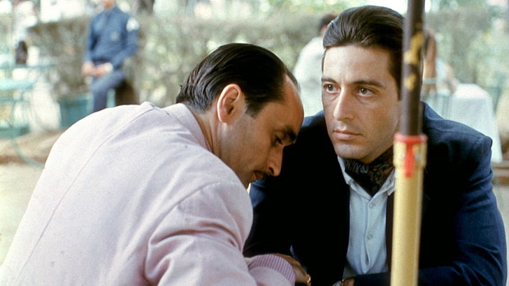 The Godfather, The Godfather: Part II, Al Pacino, John Cazale, Movie, HD wallpaper
