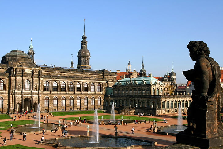 Дворцы, Цвингер (Дрезден), HD обои