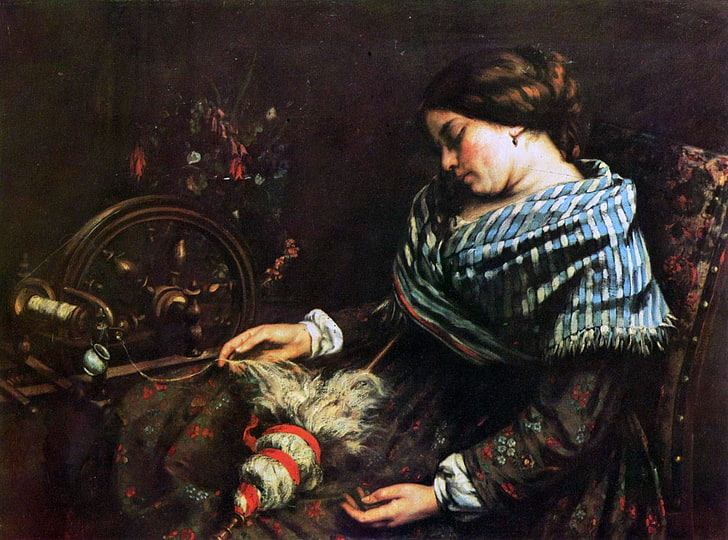 Gustave Courbet, arte classica, Sfondo HD