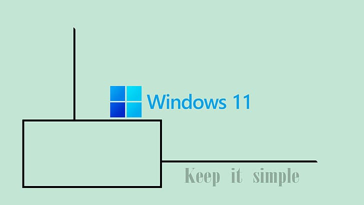 windows 11, logo windows, logo, Wallpaper HD