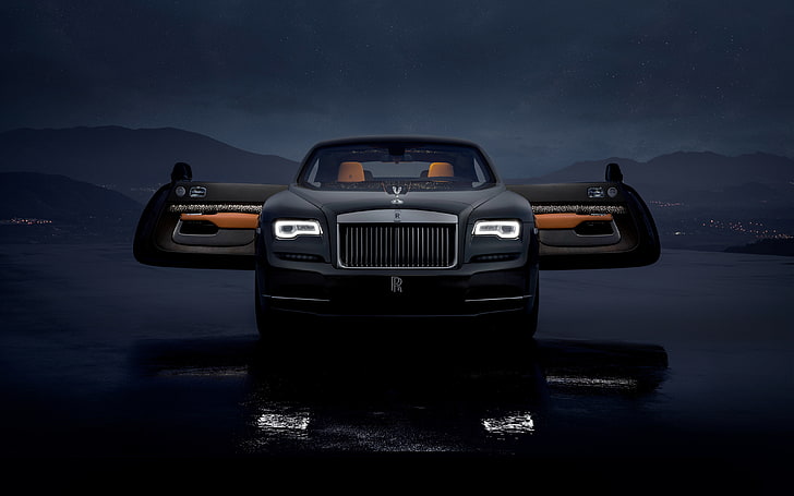 4K, Rolls-Royce Wraith Luminary Collection, 2018, HD wallpaper |  Wallpaperbetter