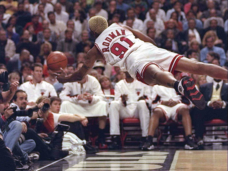 Basket, Miami Heat, Dennis Rodman, HD tapet