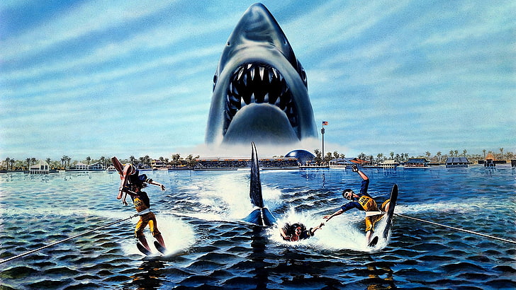 Jaws, Jaws 3, HD wallpaper