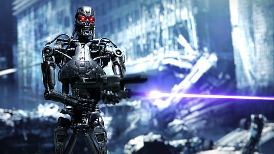Spielzeug, Terminator, Actionfiguren, HD-Hintergrundbild HD wallpaper