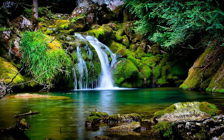 Excellent Nature 0 For Android, waterfalls, android, excellent, nature, HD wallpaper