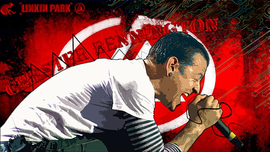 Linkin Park Chester Bennington, Linkin Park, Sfondo HD HD wallpaper
