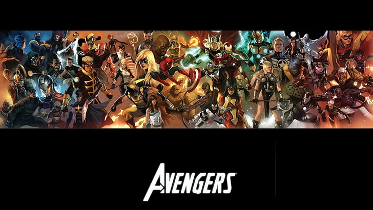 latar belakang avengers untuk laptop, Wallpaper HD