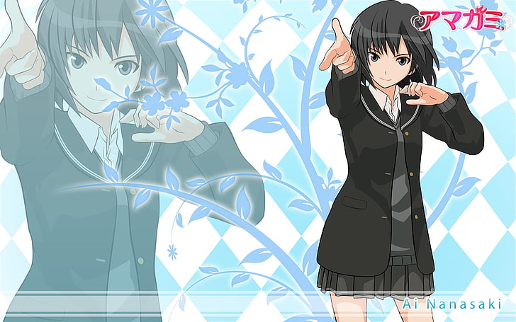 Amagami SS, Anime Girls, Nanasaki Ai, HD-Hintergrundbild