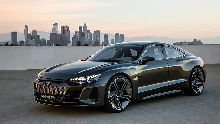 Audi e-tron GT, electric cars, 4K, HD wallpaper