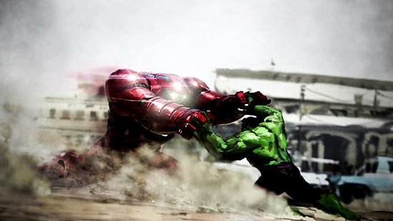 خلفية The Hulk ، The Avengers ، و Avengers: Age of Ultron ، و Iron Man ، و Hulk ، و Marvel Comics، خلفية HD HD wallpaper