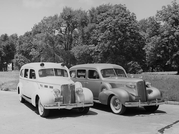 1937, 1938, ambulans, cadillac, nödsituation, meteor, retro, serie 38 75, stationwagon, v 8, HD tapet